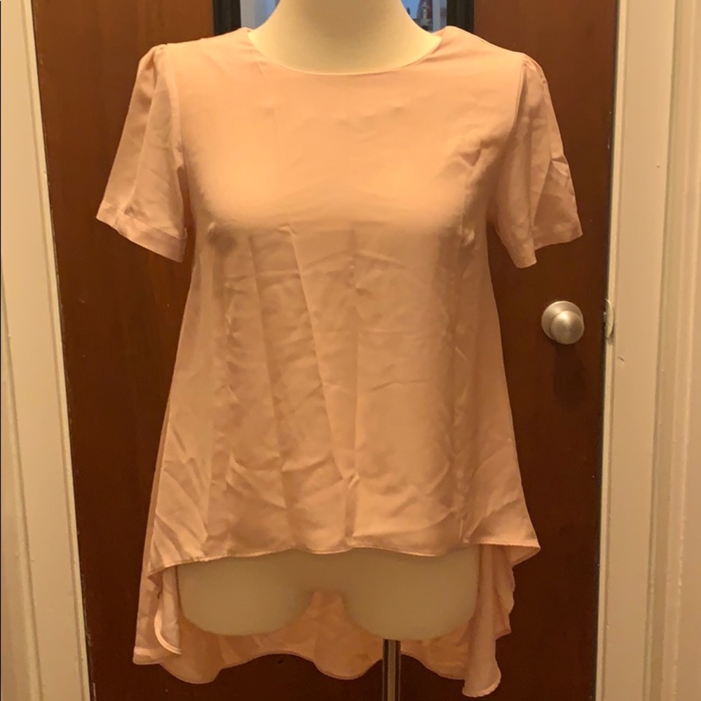 high low casual top
